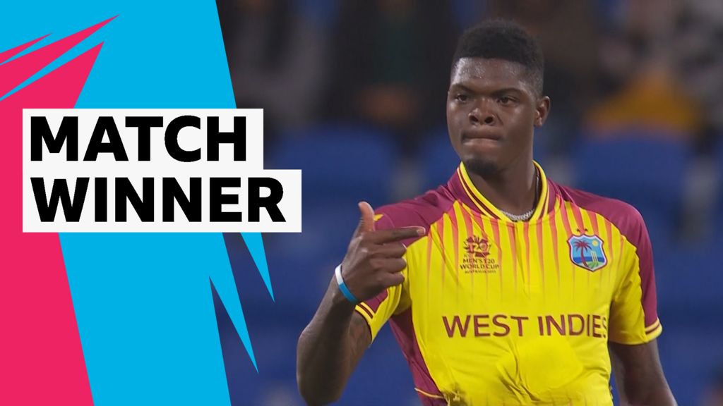 T20 World Cup: Alzarri Joseph takes 4-16 as West Indies beat Zimbabwe