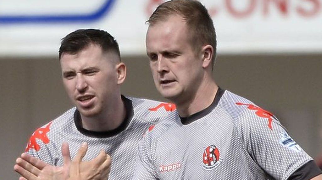 Crusaders beat Cliftonville 21 to go fourth in Premiership table BBC