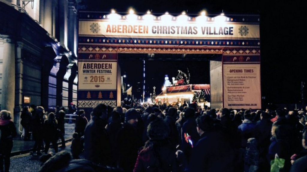 aberdeen christmas village event to return bbc news aberdeen christmas village event to return bbc news