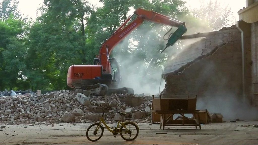 Ai Weiwei's studio destroyed