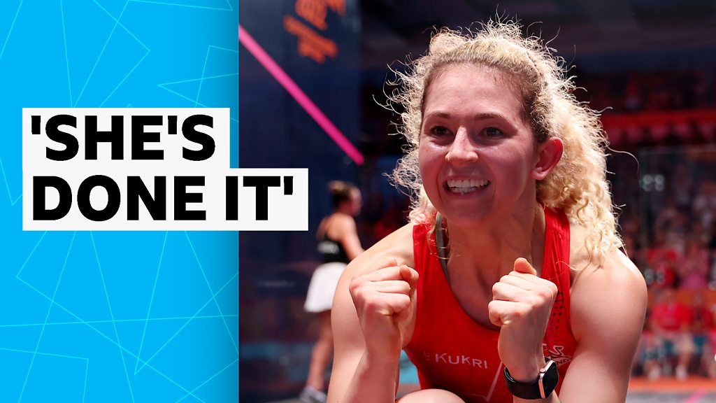 Commonwealth Games 2022: England's Gina Kennedy wins historic squash gold