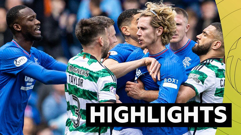 Watch: Highlights from six-goal Old Firm thriller