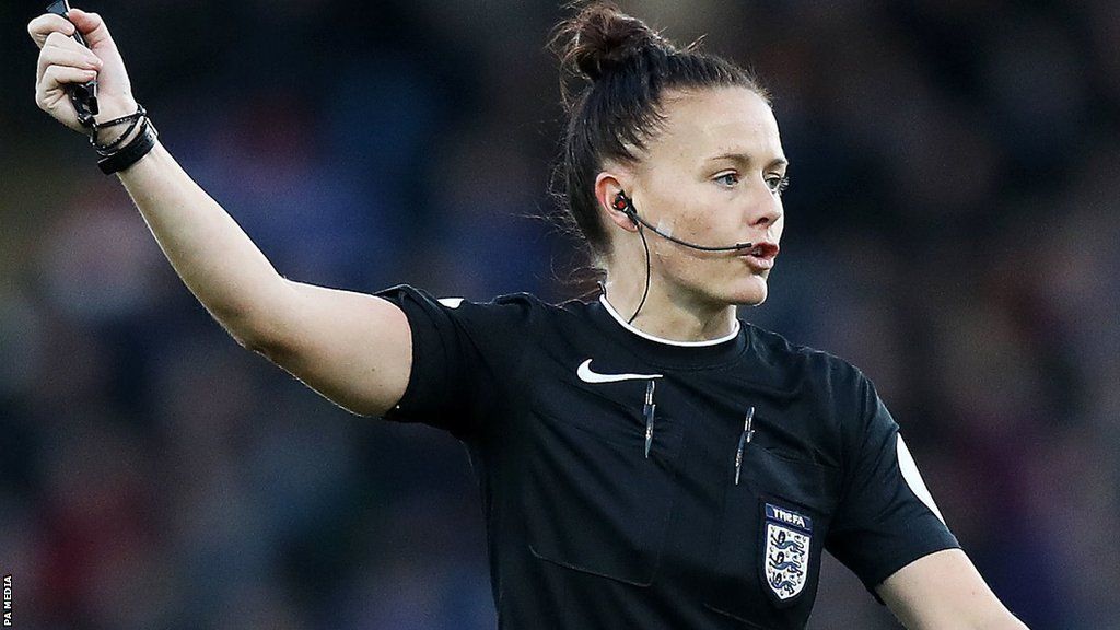 EFL referee Rebecca Welch
