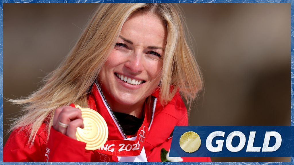 Winter Olympics: Lara Gut-Behrami wins super-G gold