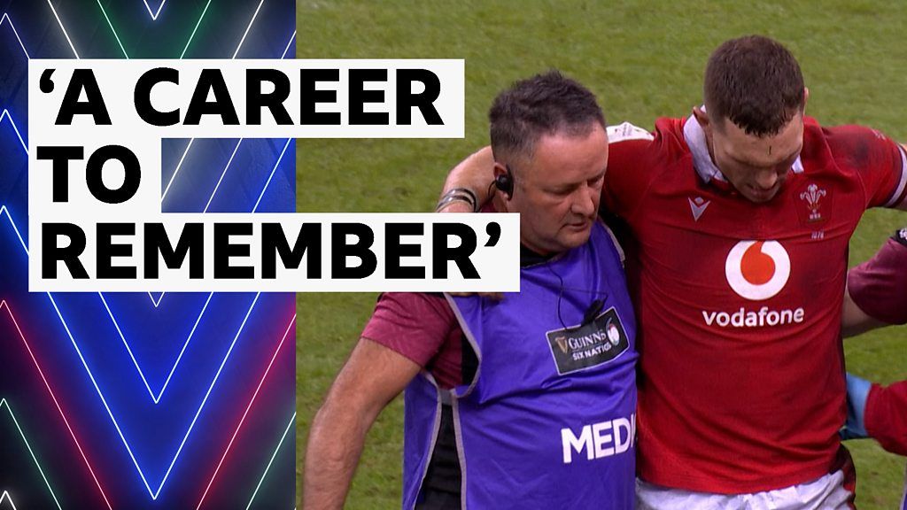 Injured North's Wales career ends as he is helped off pitch