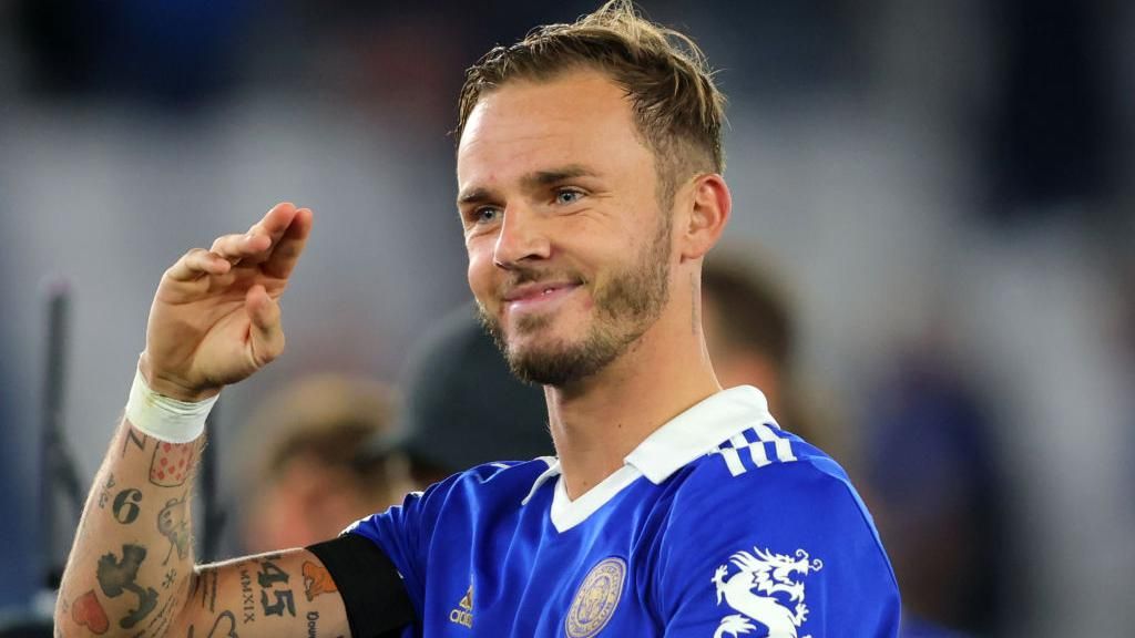 James Maddison of Leicester City arrives ahead of the Premier League  News Photo - Getty Images