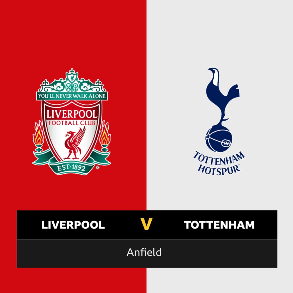 Liverpool v Tottenham Follow live