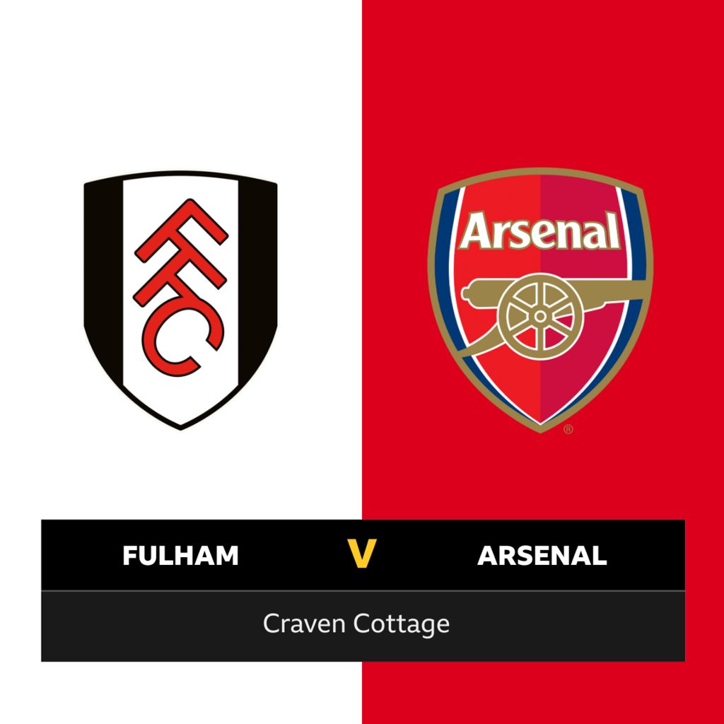 Follow Fulham V Arsenal Live - BBC Sport