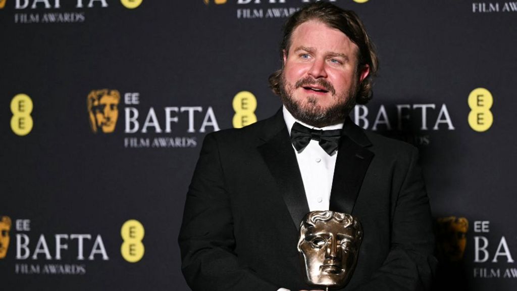 Brady Corbet at the Bafta Film Awards