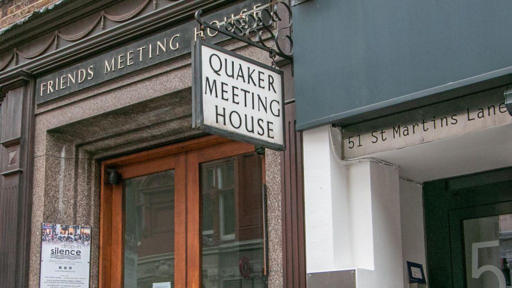 Quaker Meeting House on St Martin's Lane, London 
