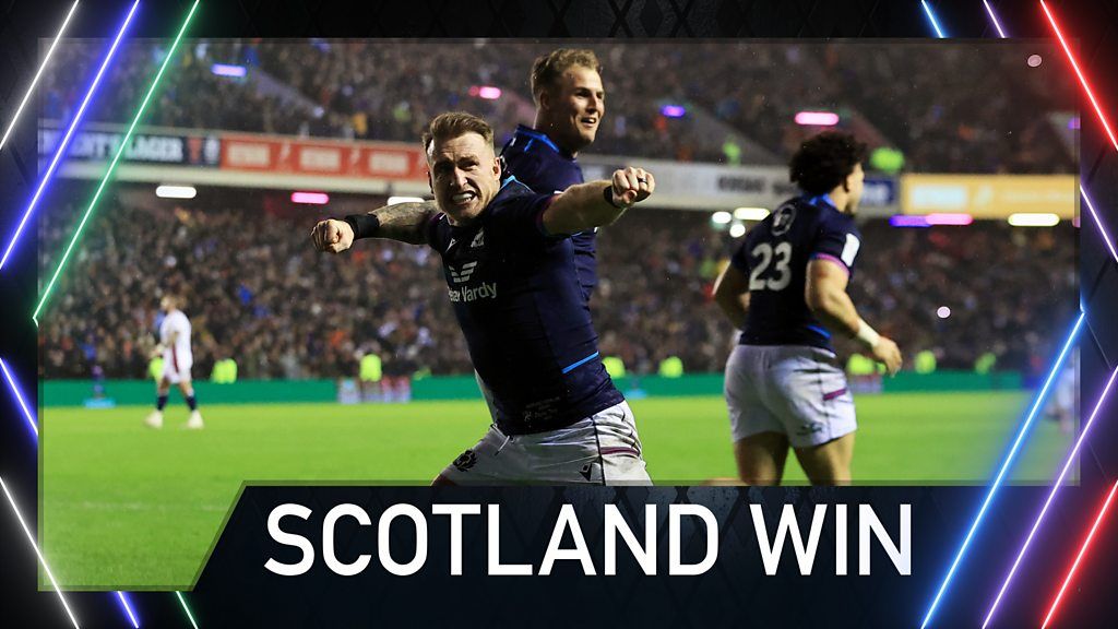 Six Nations: Murrayfield erupts as Scotland beat England - BBC Sport