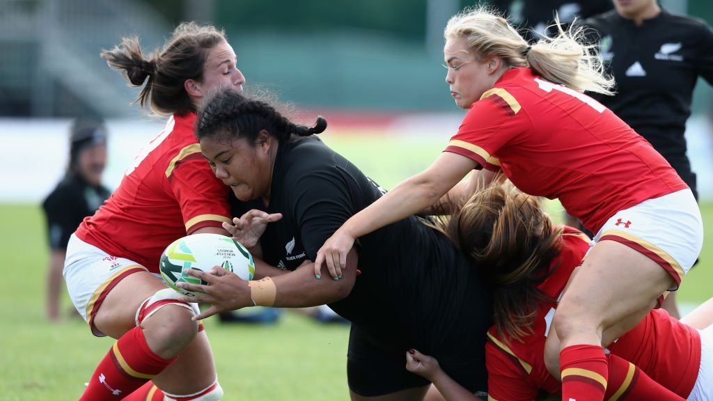 Wales v New Zealand in 2017 Women's Rugby World Cup