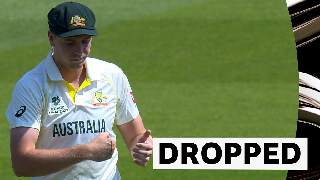 Green drops easy chance to dismiss Thakur at slip