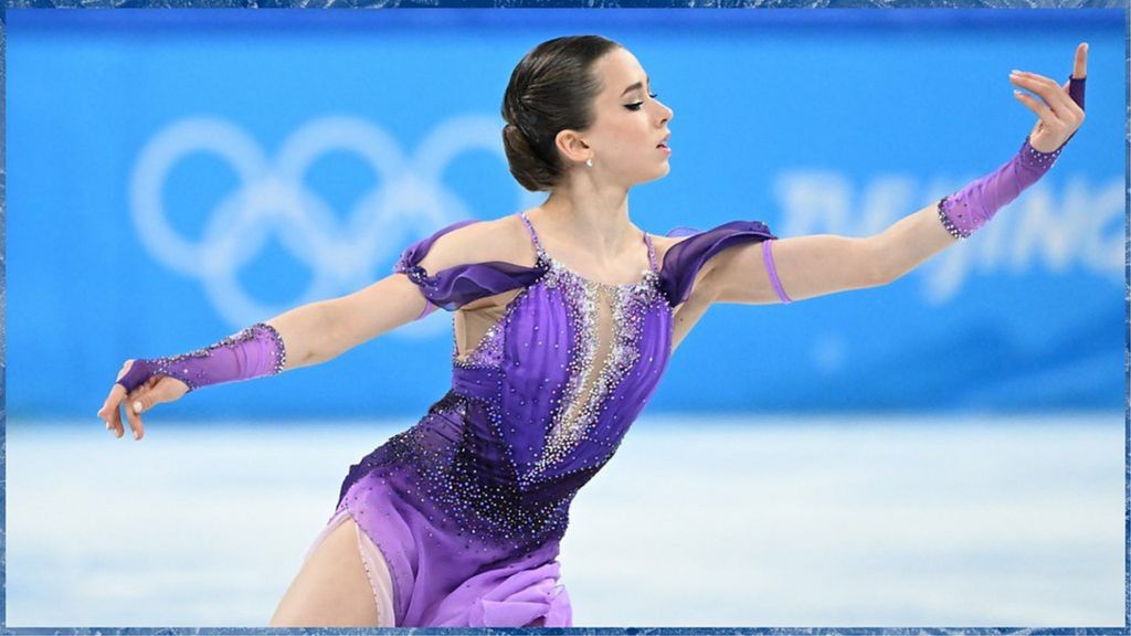 Winter Olympics: ROC's Kamila Valieva competes after failed drugs test