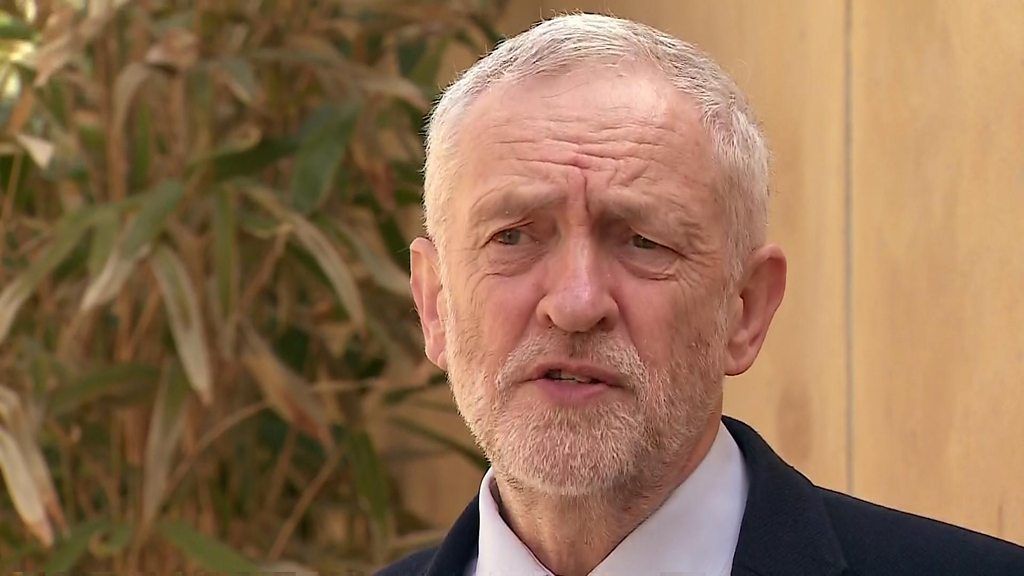 Jeremy Corbyn: US Syria attack 'wrong' without UN backing