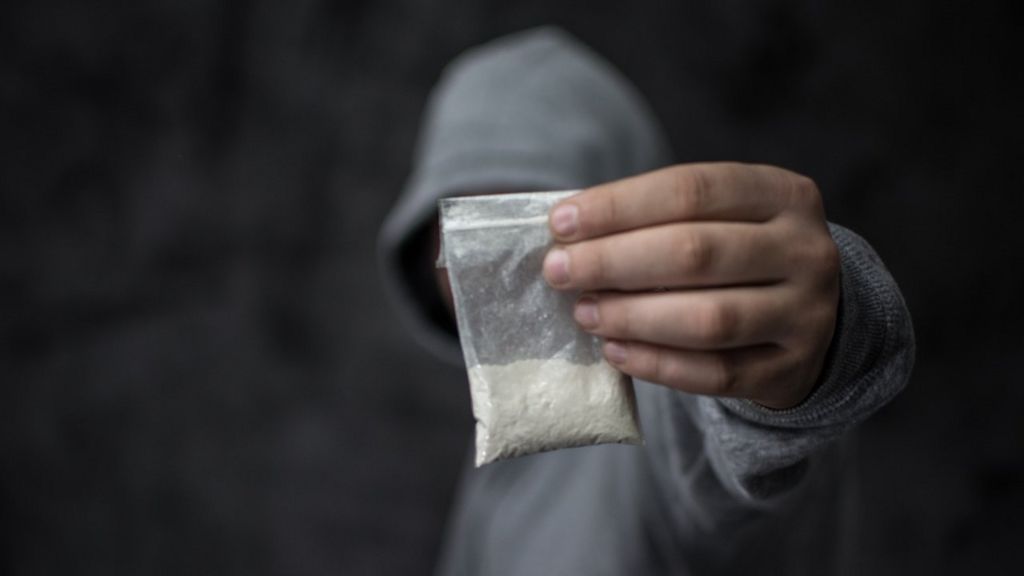 Bag of cocaine