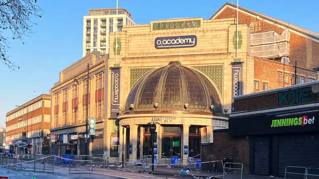 The O2 Brixton Academy the morning after the crush