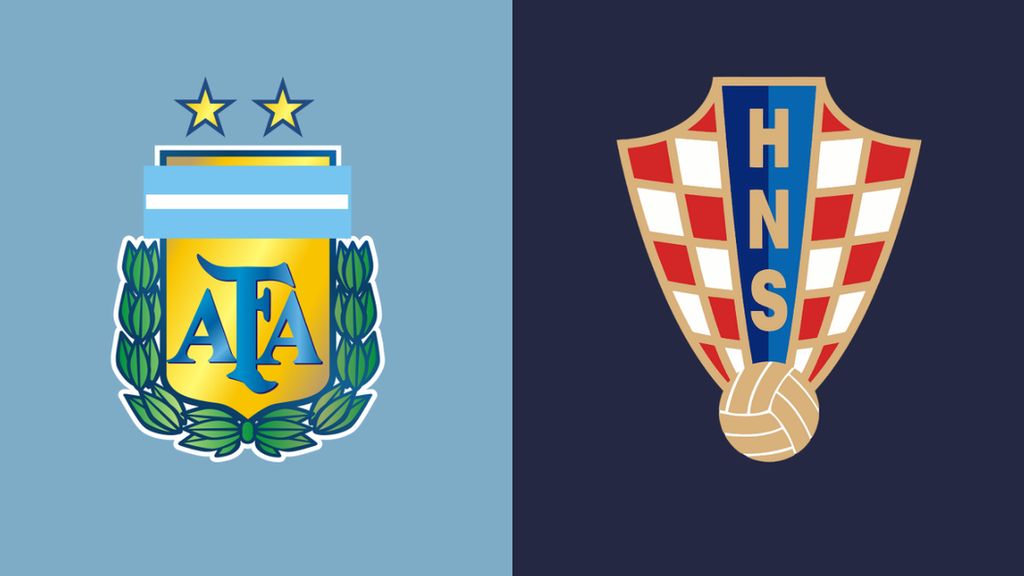 Argentina v Croatia graphic