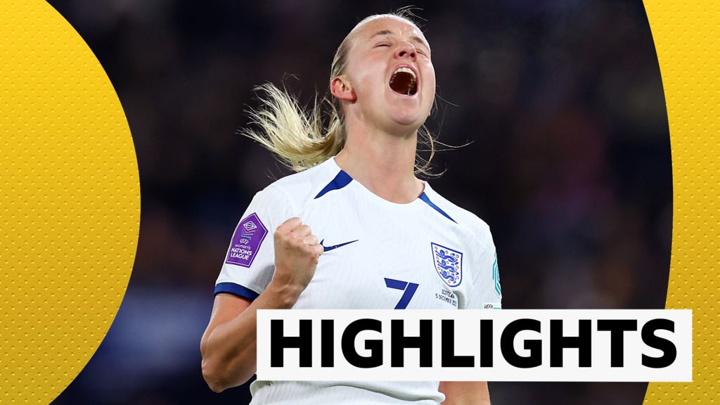 Nations League highlights: Scotland 0-6 England