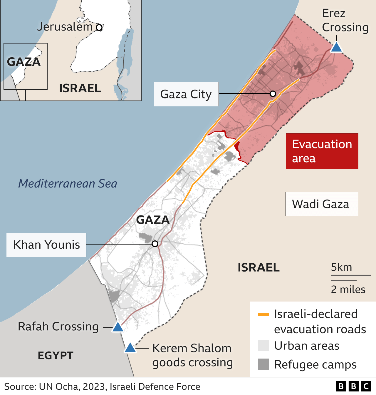  131433124 Gaza Evacuation Area Map No Strike 640 2x Nc 