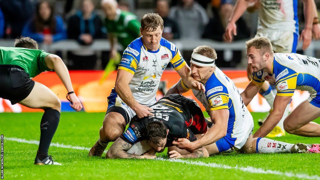 Daryl Clark's late first-half try proved to be the turning point