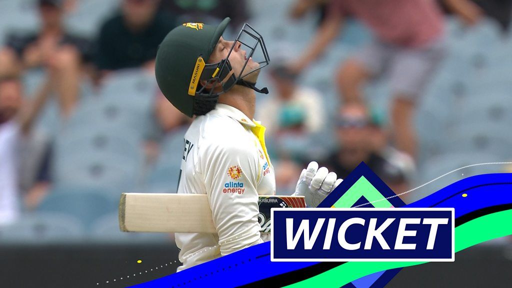 The Ashes: Alex Carey caught behind after wafting at Ben Stokes