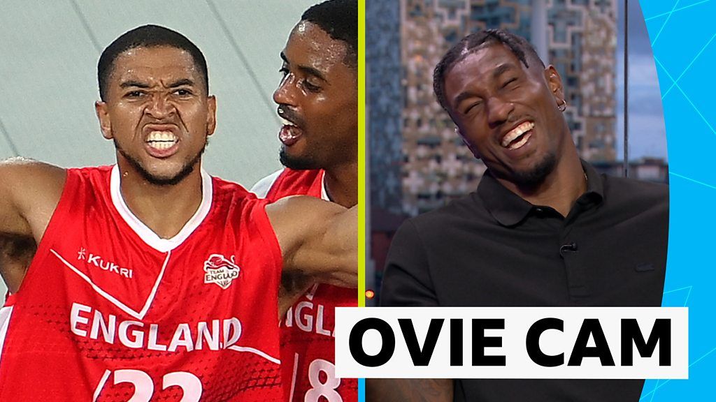 ‘You’re too tall for the camera’ – Ovie’s brilliant reaction to basketball gold