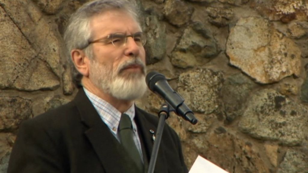 Sinn Féin's Gerry Adams: Election must happen if there's no Stormont deal