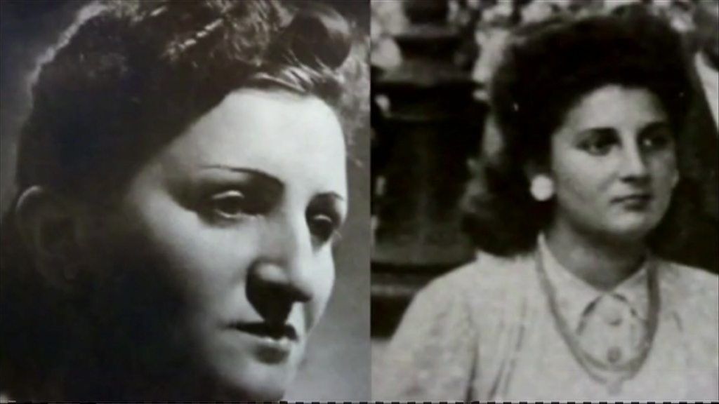 Stills of Simon Gronowski's mother and sister