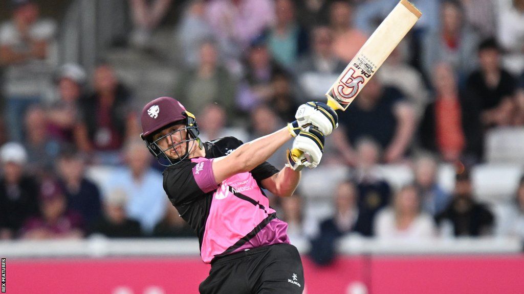 Tom Kohler-Cadmore batting for Somerset