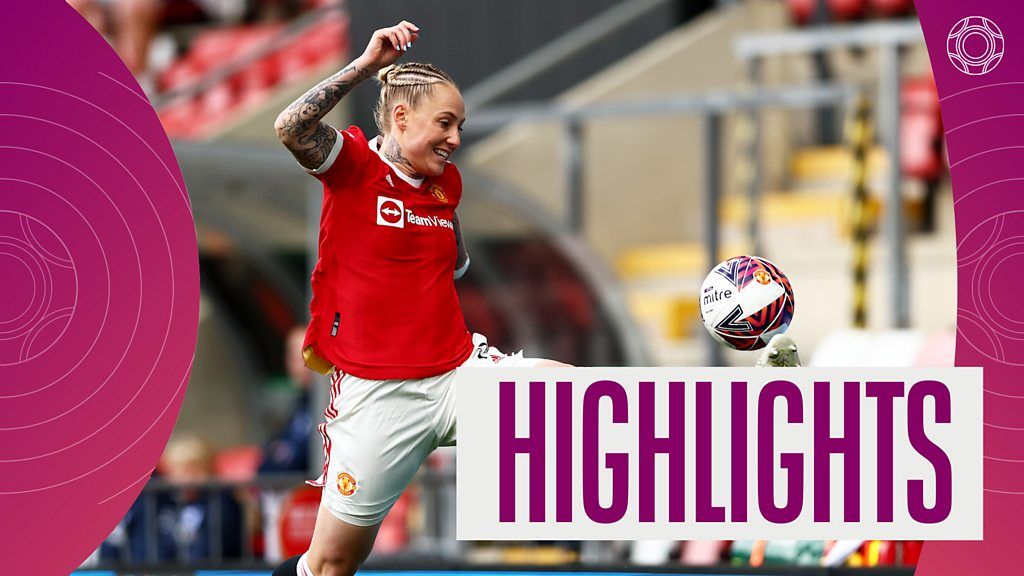 Man United 1-0 Brighton: Leah Galton scores winner in WSL