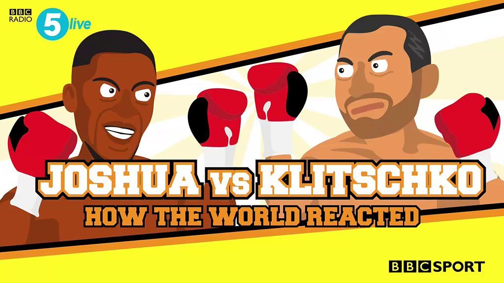 Joshua beats Klitschko - best moments memes & reaction