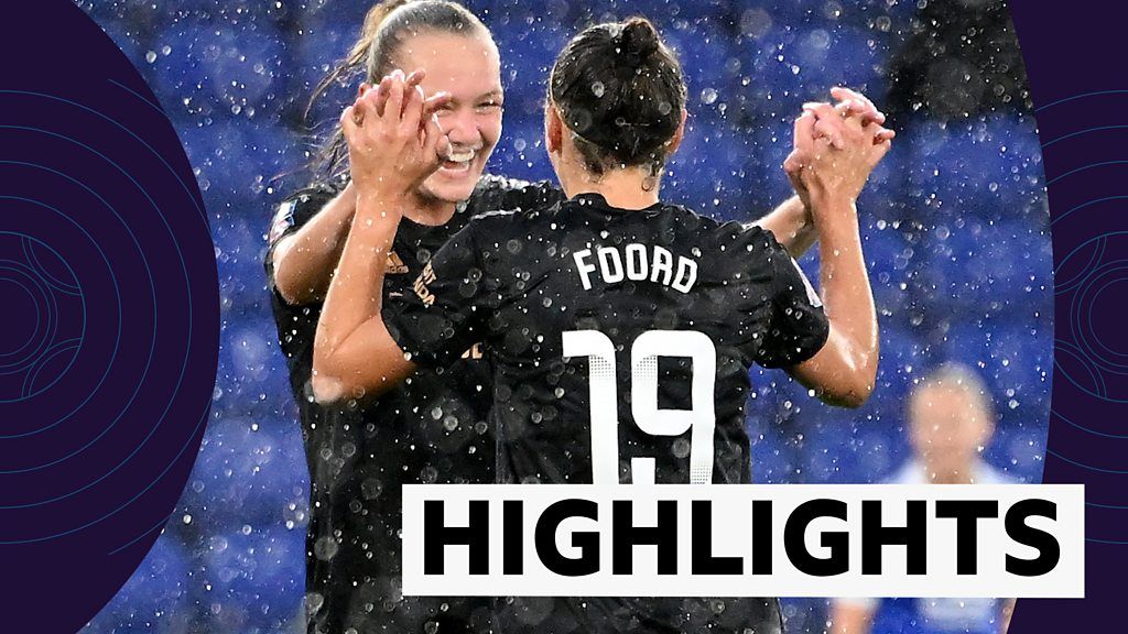Arsenal thrash Leicester in 4-0 win - highlights