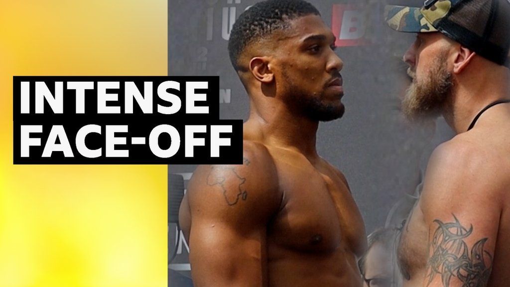 'Have you got a problem?' - Joshua & Helenius face off