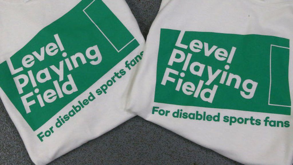T-shirts for the charity Level Playing Field