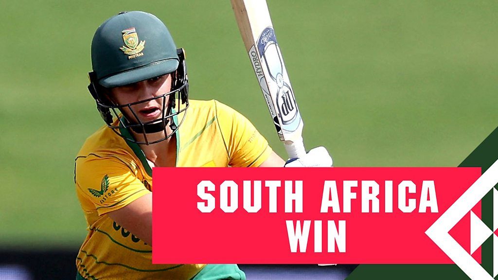 Women's World Cup: Laura Wolvaardt scores 75 as South Africa beat Pakistan