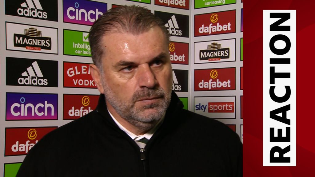 Celtic manager Ange Postecoglou 'It wasn't one of our best' BBC Sport