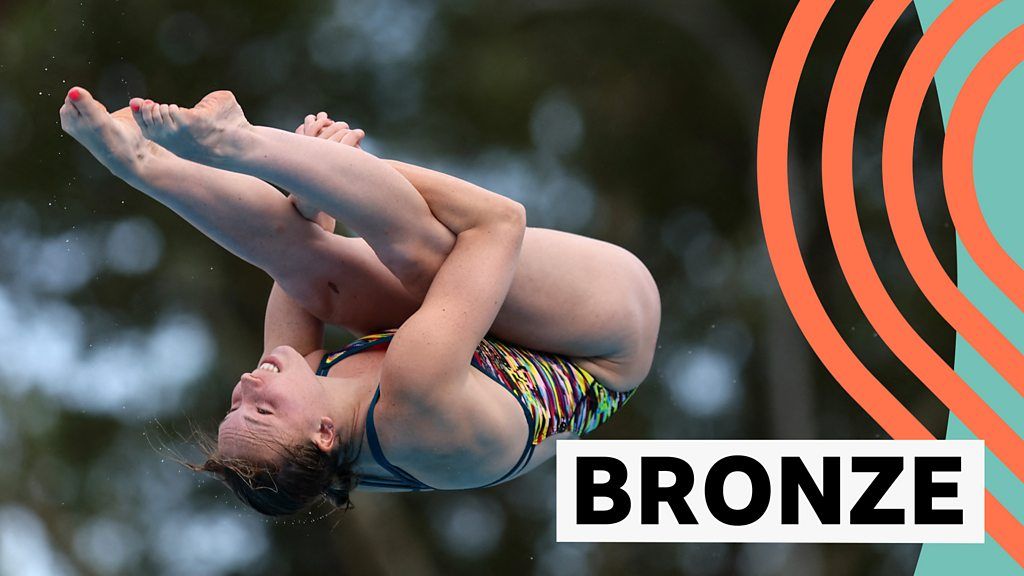 European Championship: Great Britain's Yasmine Harper win bronze in women's 3m springboard