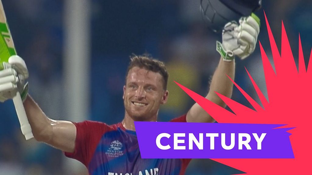 T20 World Cup - England v Sri Lanka: Jos Buttler seals first international T20 century with six