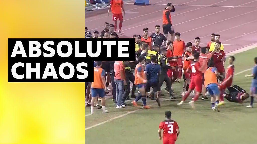 Southeast Asian Games final: Indonesia beat Thailand 5-2 in final after two mass brawls