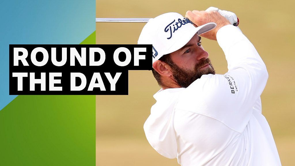 The Open 2022: Cameron Young leads at St Andrews after first round