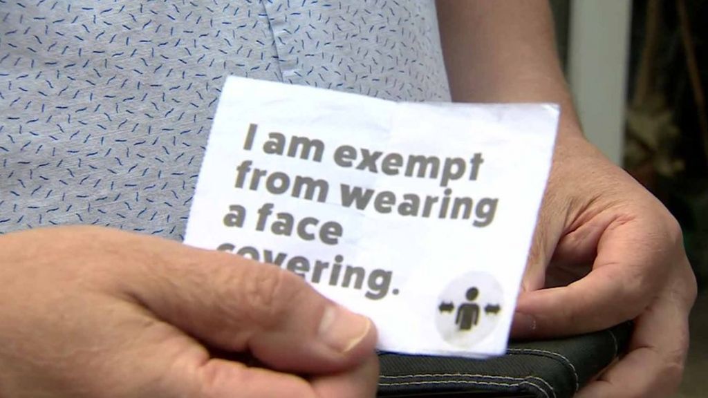 Coronavirus Man with chronic asthma 'forced' to wear mask on plane