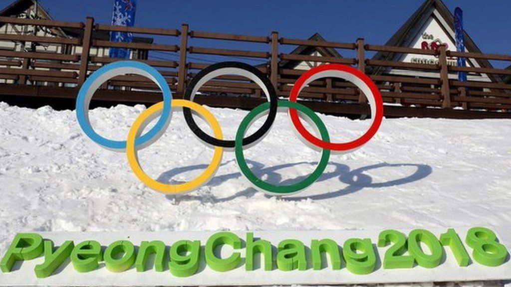 Winter Olympics rings