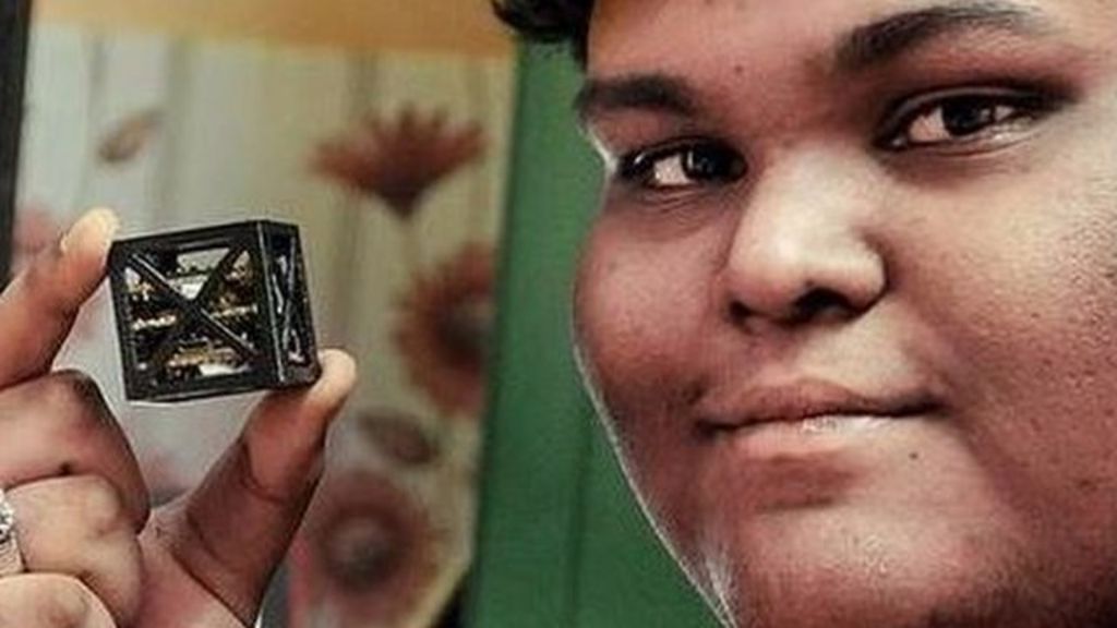 Indian teen builds world's 'lightest satellite'