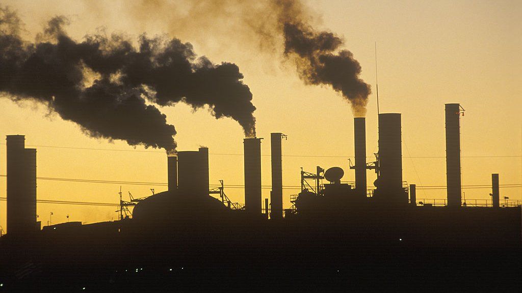загрязнение от заводов
