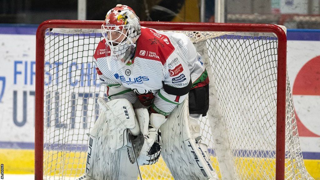 Cardiff Devils netminder Tyler Wall