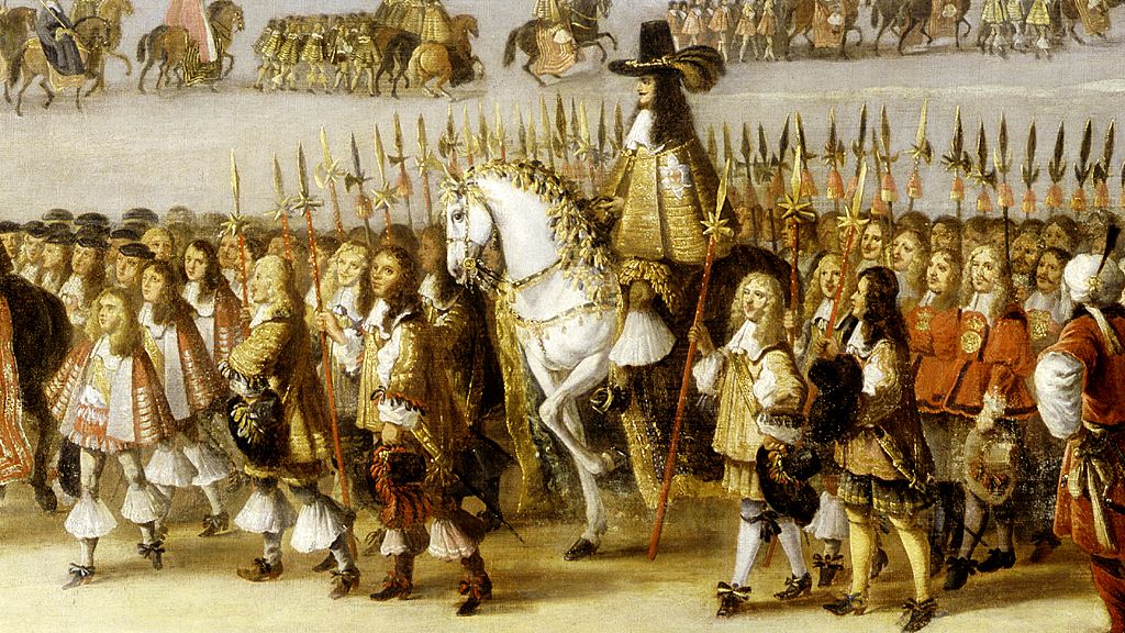 Charles II's cavalcade through the City of London, 22 April 1661, by Dirk Stoop