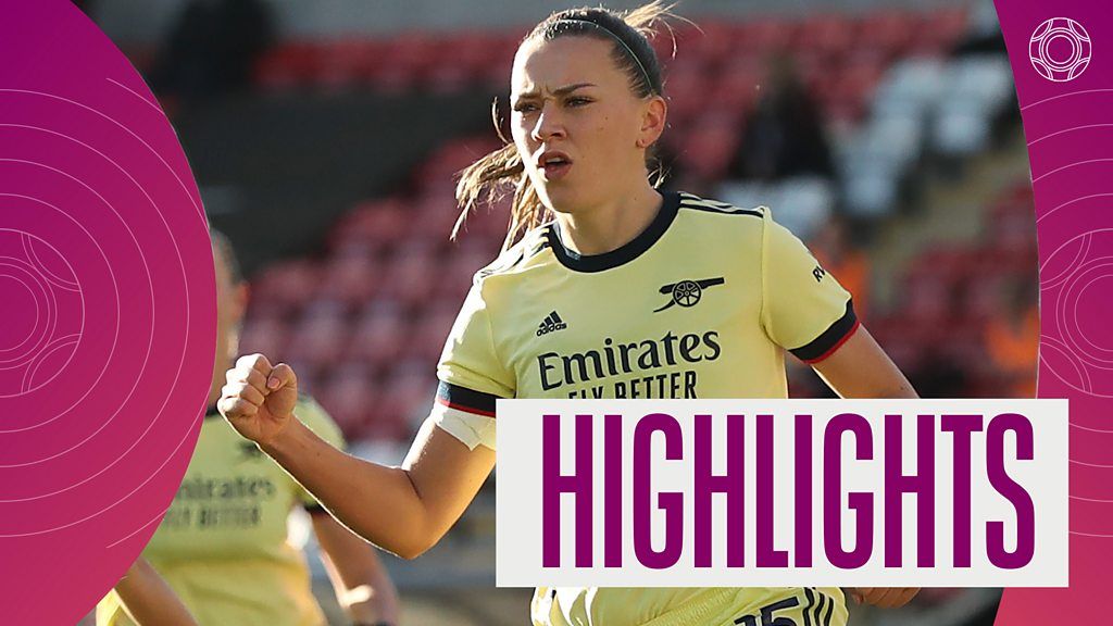 WSL highlights: Man Utd 0-2 Arsenal