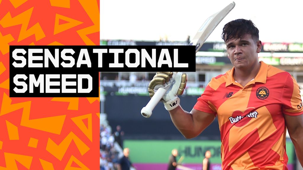 Will Smeed hits The Hundred's first-ever 100 - watch his best moves