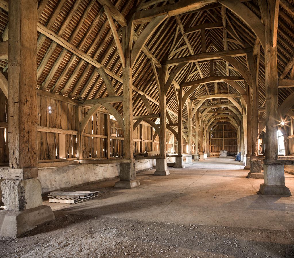 Harmondsworth Barn, Хиллингдон, западный Лондон